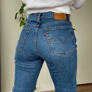Levi's Wedgie Straight Wedgie Droit Size 25